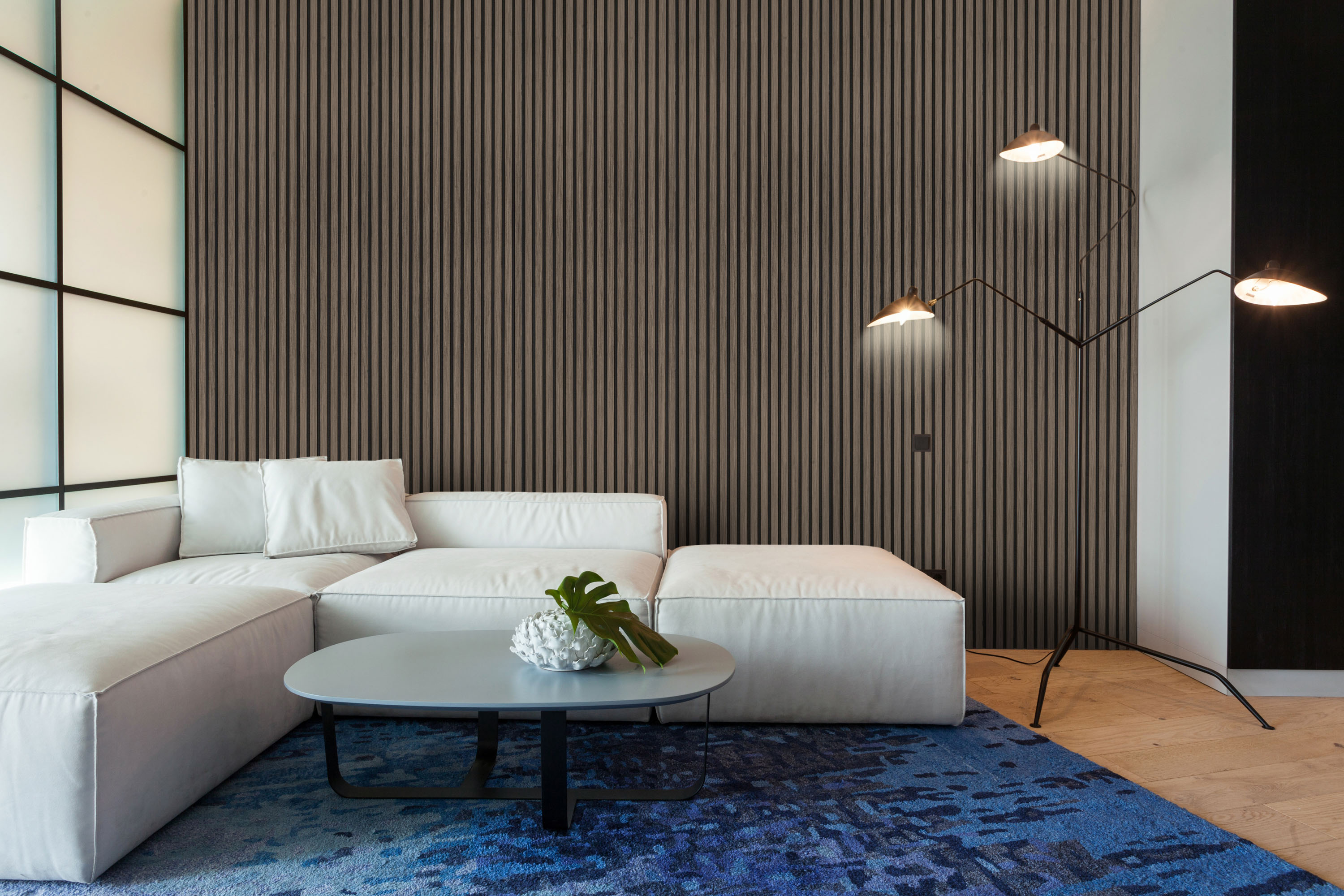 Akustický panel G21 270 x 60,5 x 2,1 cm, tmavý ořech - Obrázek 7