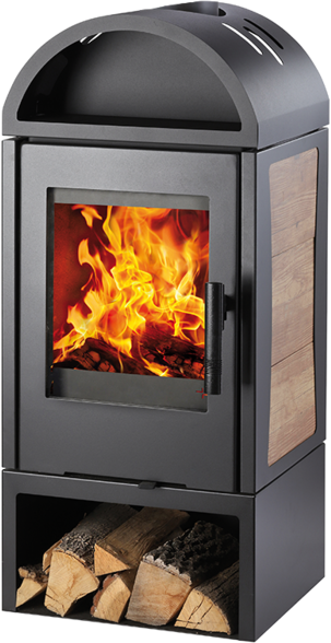 Haas+Sohn Krbová kamna VISTA, černá