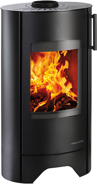 Haas+Sohn Krbová kamna GLOW, černá
