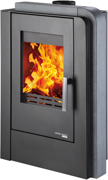 Haas+Sohn Krbová kamna NORDBY černá/Denim blue