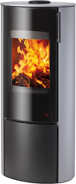 Haas+Sohn Krbová kamna EPIC, Titan/černá