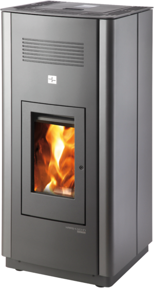 Haas+Sohn Peletová kamna TOLEDO IV32, antracit/šedá vč. WLAN