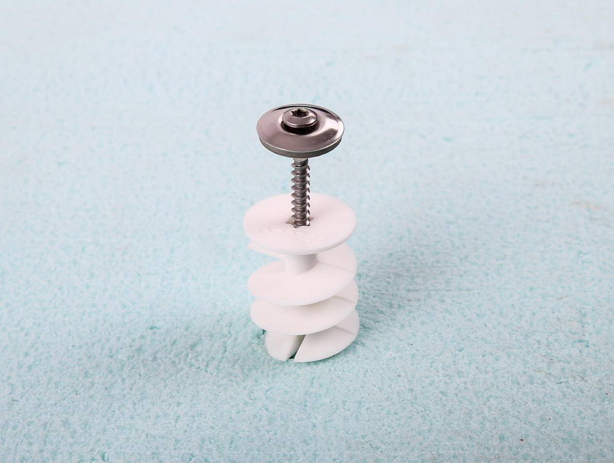 Gutta Montážní sada do polystyrenu, 4,5 x 45 mm, nerez