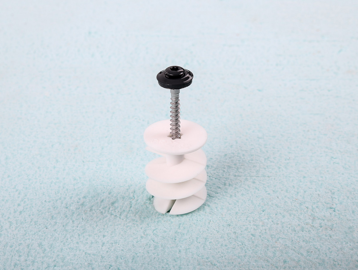 Gutta Montážní sada do polystyrenu, 4,5 x 45 mm, RAL 7016