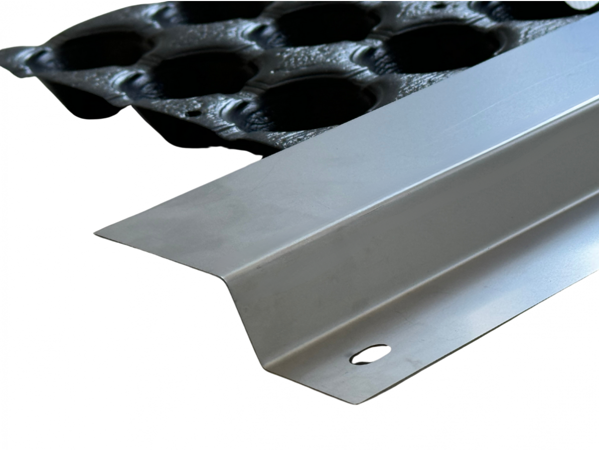 Gutta Ukončovací lišta N nerezová, nerez, T20