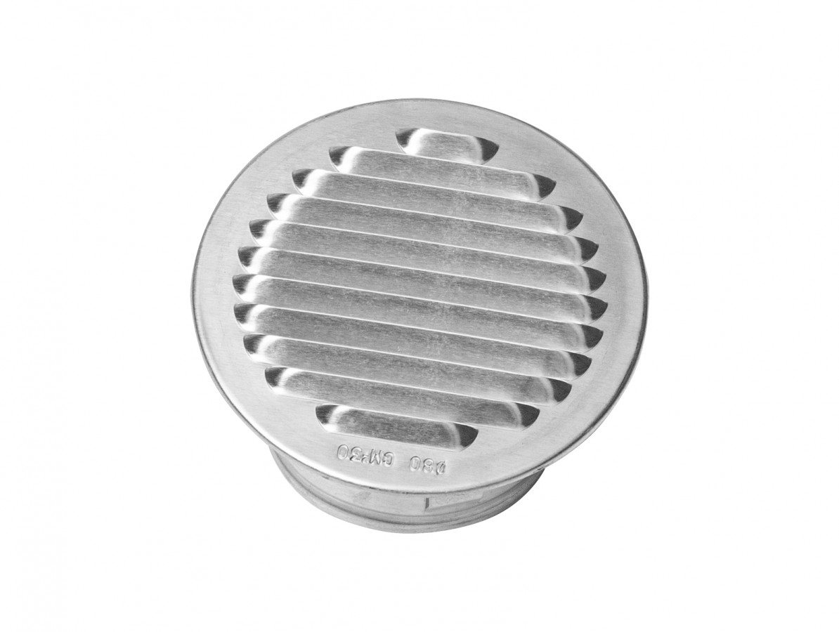 Gutta Ventilační mřížka kulatá hliníková, 160 mm