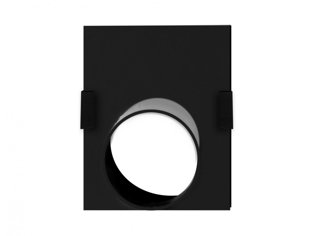 Gutta Koncovka betonového žlabu s odtokem, 200 x 200 mm