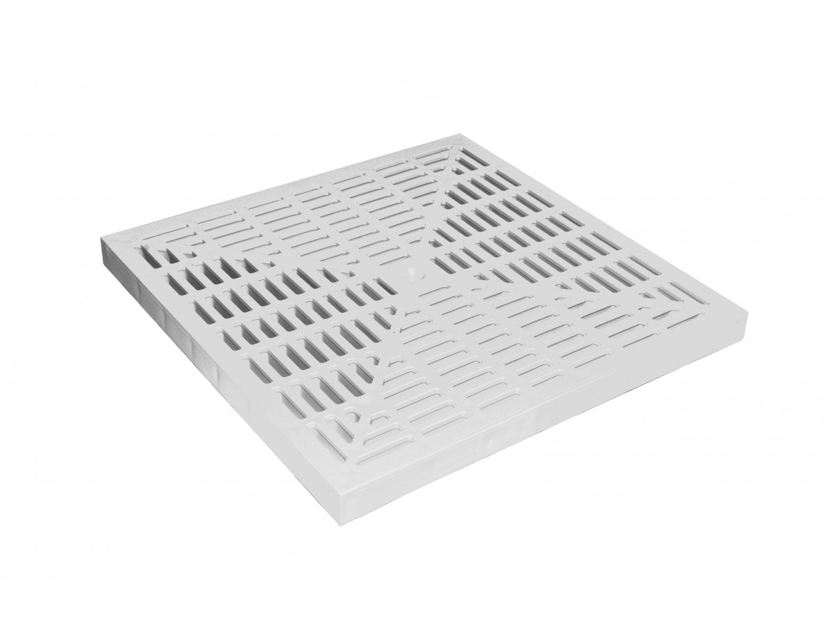 Gutta Rošt k šachtě či rámu, 300 x 300 mm, šedá