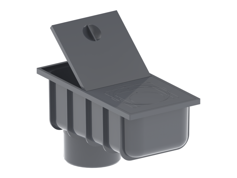 Gutta GuttaKROP lapač střešních splavenin, 80 x 80/110