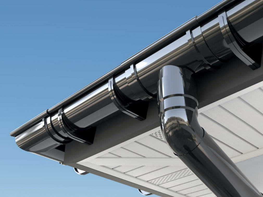 Plastový žlabový hák Covernit čelní PVC 100 mm hnědá - Obrázek 6