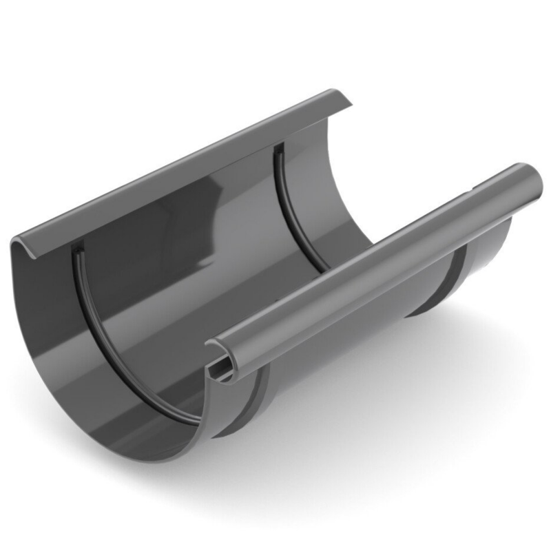 Plastová spojka žlabu Covernit PVC 75 mm antracit