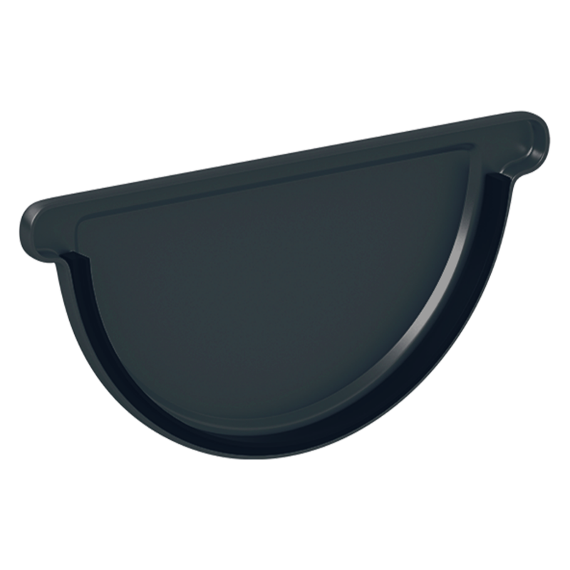 Lakované čelo žlabu Covernit s těsněním 250 mm antracit