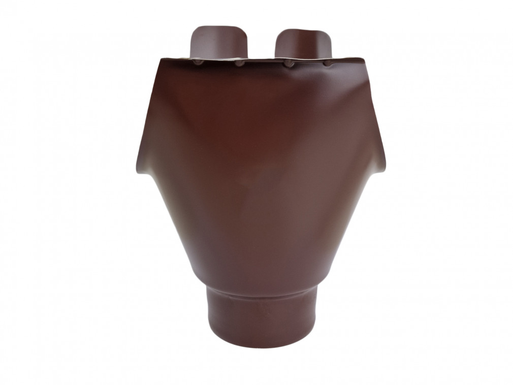 Lakovaný okapový kotlík Covernit 250 - 80 mm hnědá