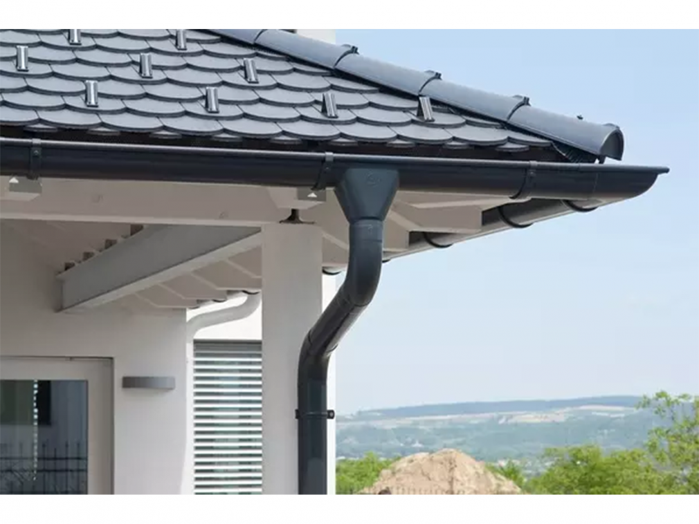 Lakovaný okapový svod Covernit 3 m x 100 mm antracit - Obrázek 4