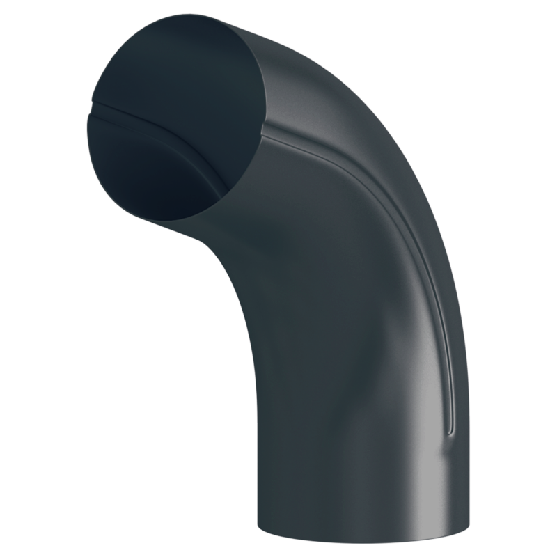 Lakované okapové koleno Covernit 72° , 100 mm antracit