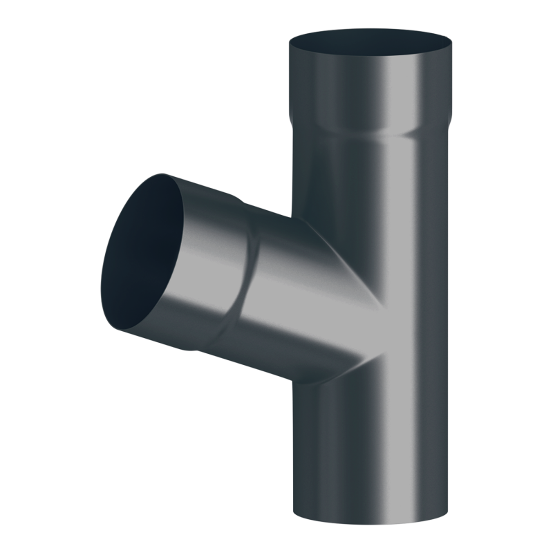 Lakované napojení do svodu Covernit 100 mm antracit