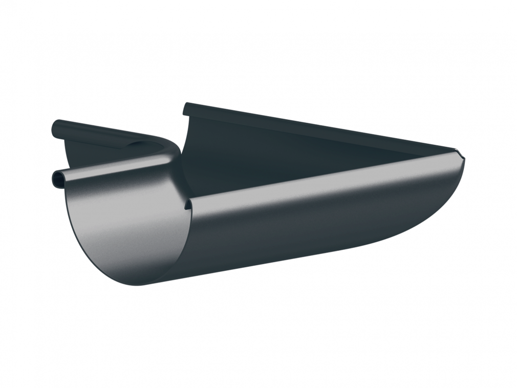 Lakovaný roh žlabu Covernit Vnitřní 333 mm antracit