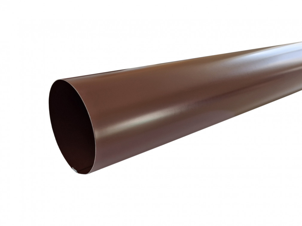 Lakovaný okapový svod Covernit 3 m x 100 mm hnědá