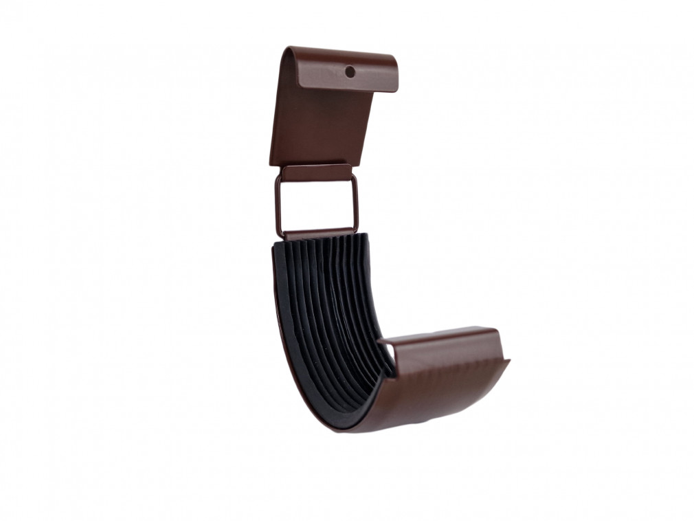 Lakovaná spojka žlabu Covernit 333 mm hnědá