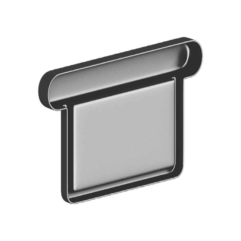 Lakované okapové čelo žlabu Covernit SQUARE 120 mm Levé 120 mm