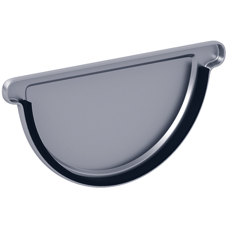 Pozinkované čelo žlabu Covernit s těsněním 333 mm