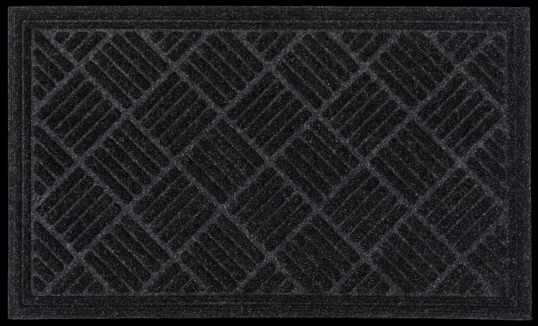 Multy home Rohožka CONTOURS 45 x 75 cm, antracit, vzor parkety MHEU5000010, 1 ks