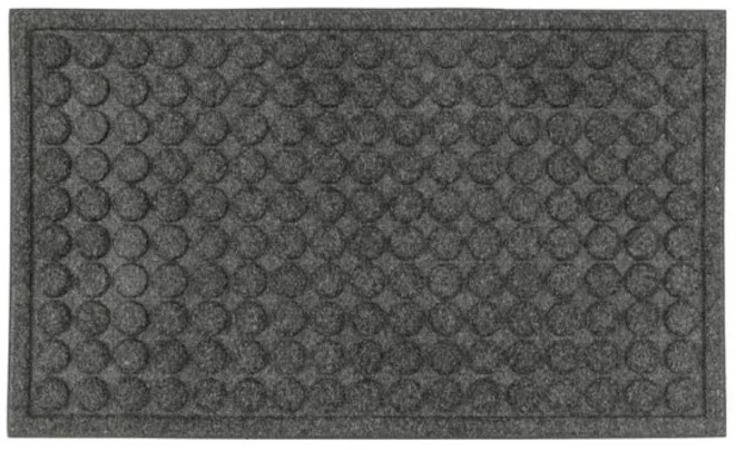 Multy home Rohožka CONTOURS 45 x 75 cm, šedá, vzor kruhy MHEU5000146, 1 ks