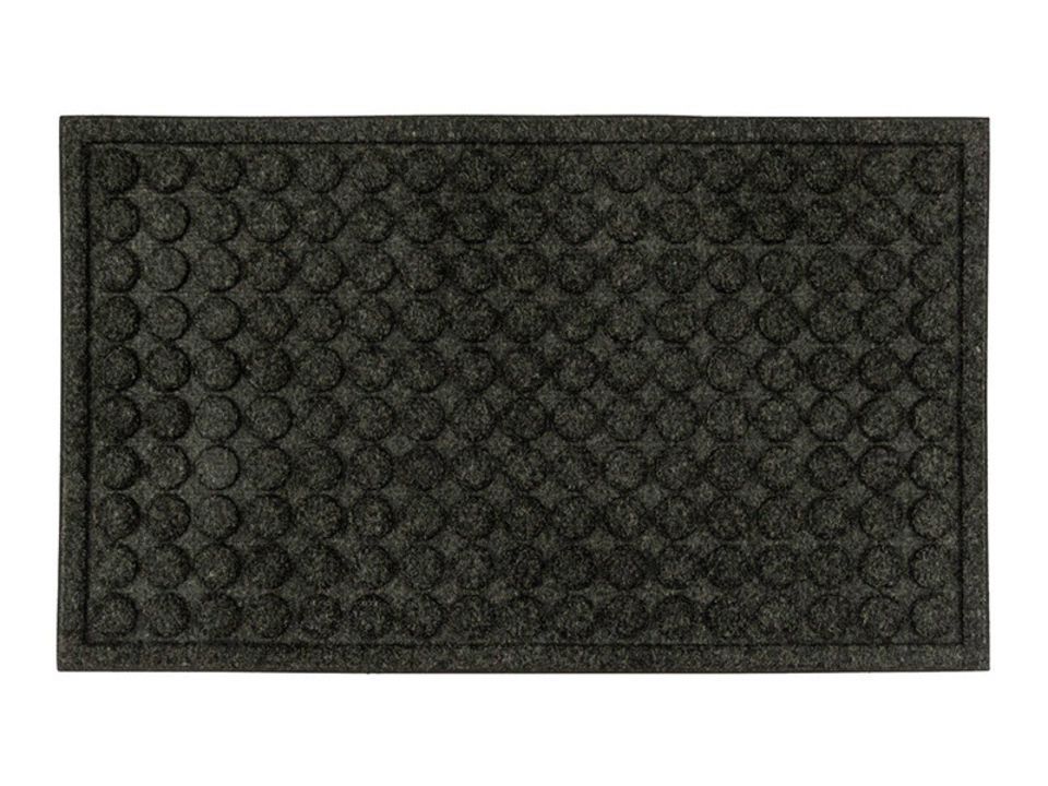 Multy home Rohožka CONTOURS 45 x 75 cm, antracit, vzor kruhy MHEU5000128, 1 ks