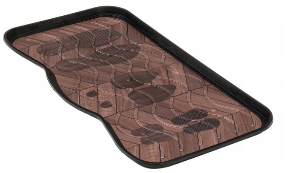 Multy home Odkapávač na boty Printed Footprints Wood 38cm x 75cm MHEU1000056, 1 ks - Obrázek 5