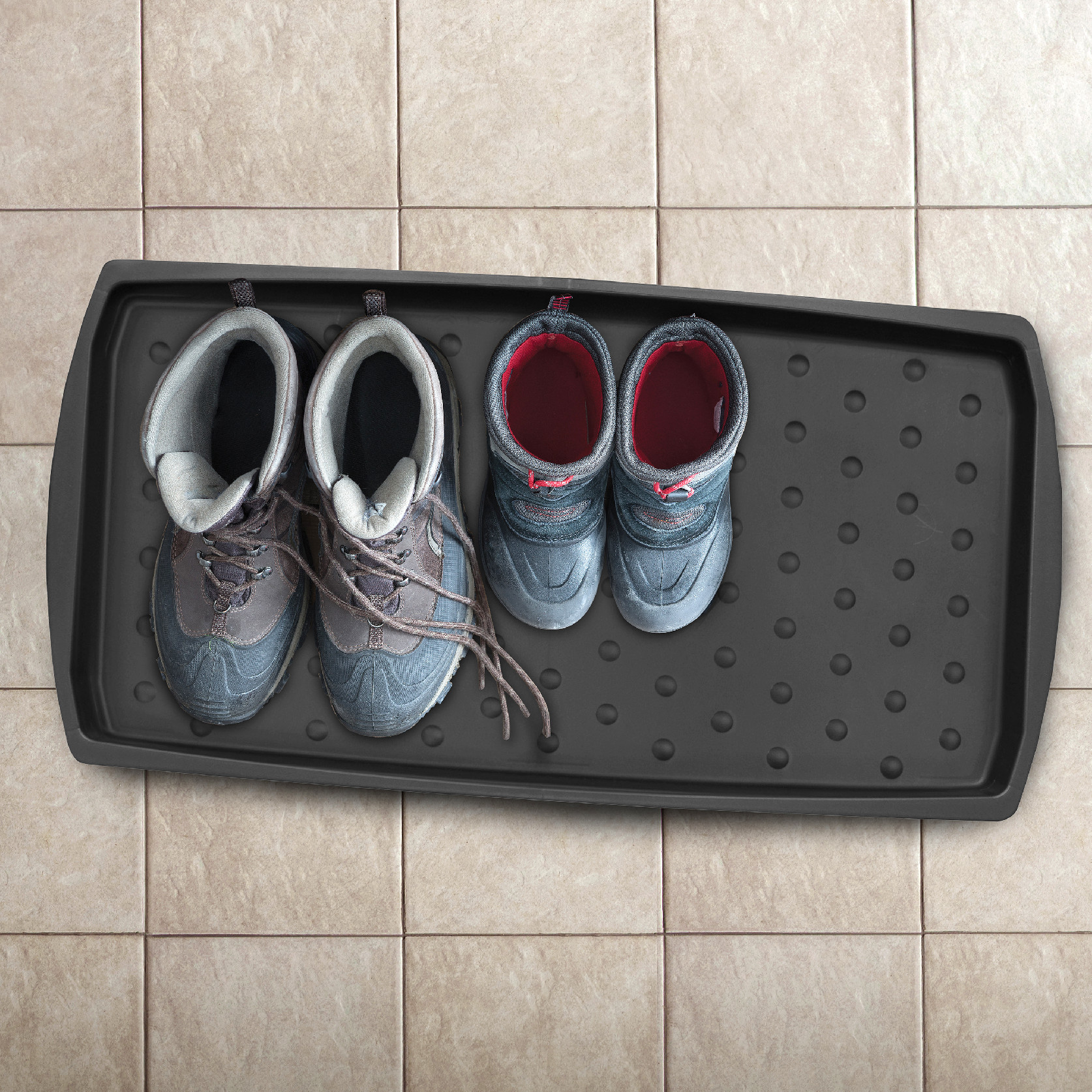 Multy home Odkapávač na boty Soho 38cm x 73cm, černá MHEU1000043, 1 ks - Obrázek 6