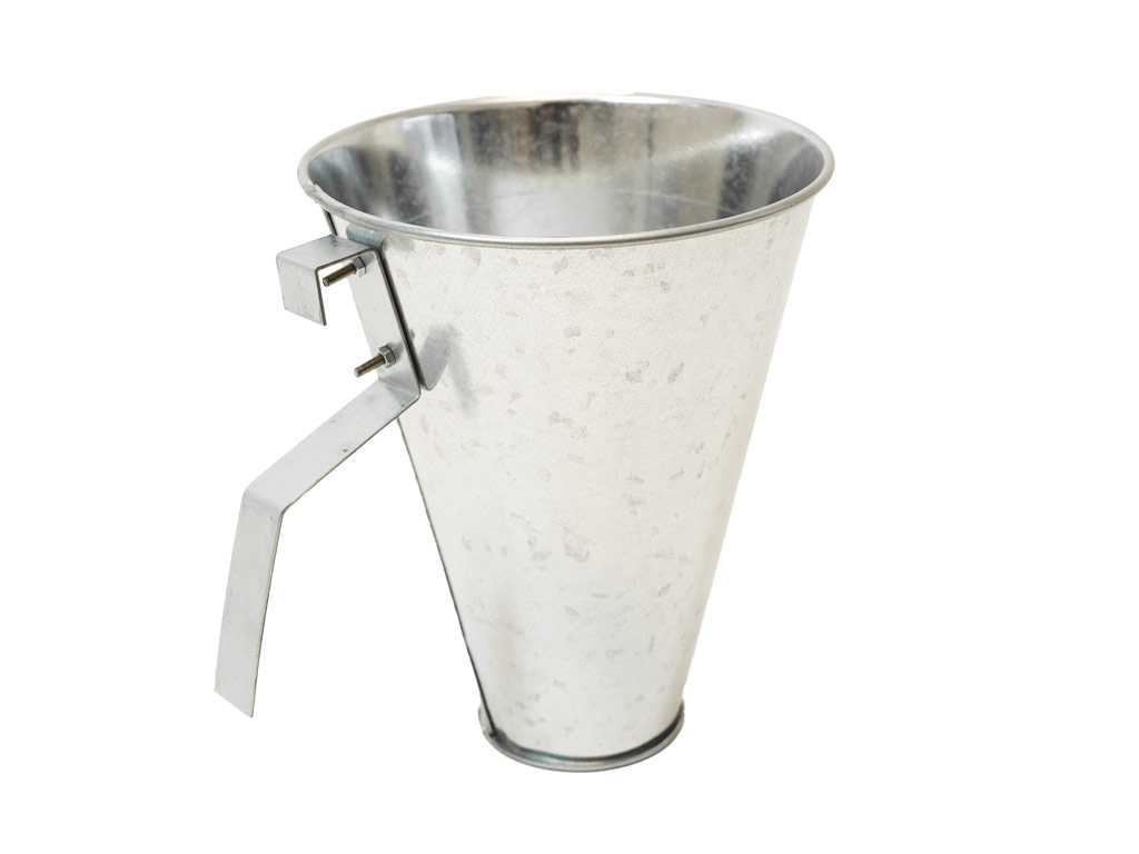 MSBroedmachines Vykrvovací trychtýř - velikost S, nerez