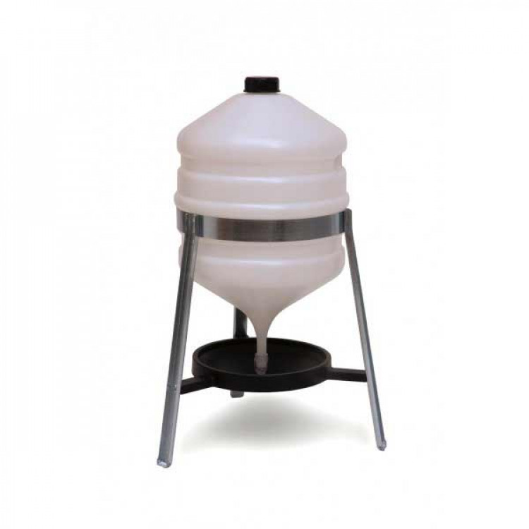 Agrofortel Sifonová napáječka pro drůbež  - objem 30 litrů, NEW SATURNO, plast