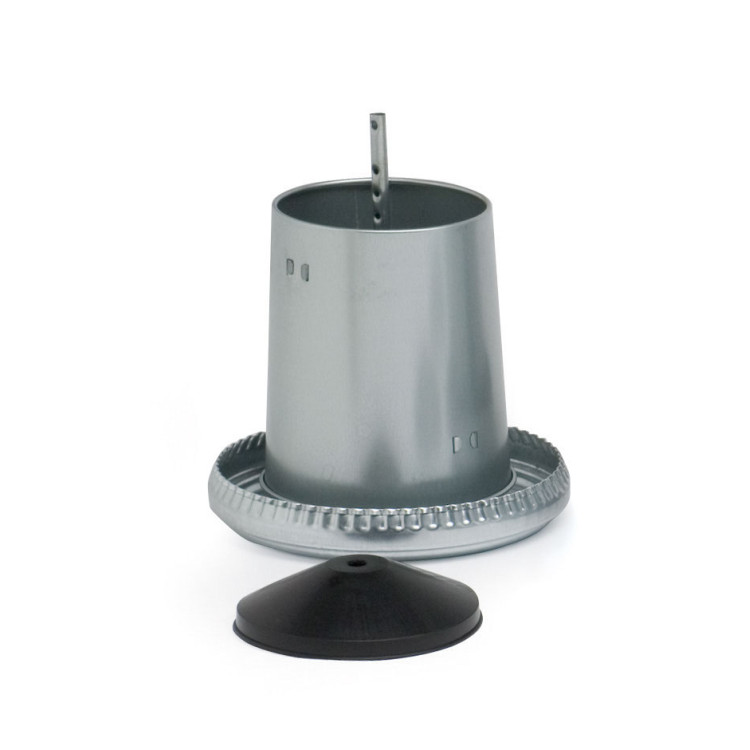 Agrofortel MTF5 - Tubusové krmítko pozinkované - 5 kg - včetně zavěšení