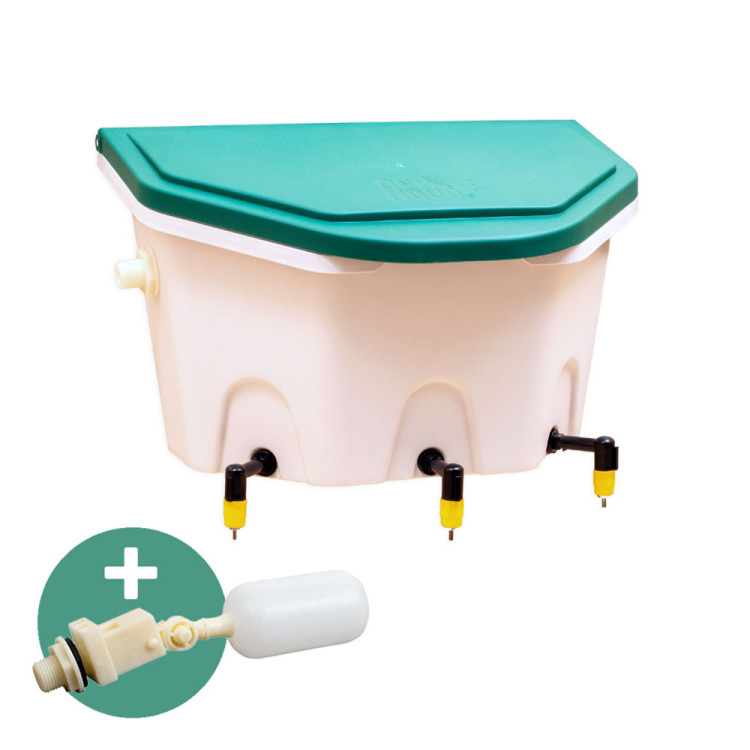 Agrofortel AviAqua 8L automatická napáječka + 3 niply, s plovákem