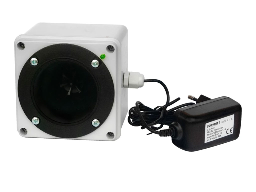 Agrofortel OdH1 supermax plašič na myši, odháněč na myši, plašič kun OdH1 supermax s náhodně se měnícím zvukem