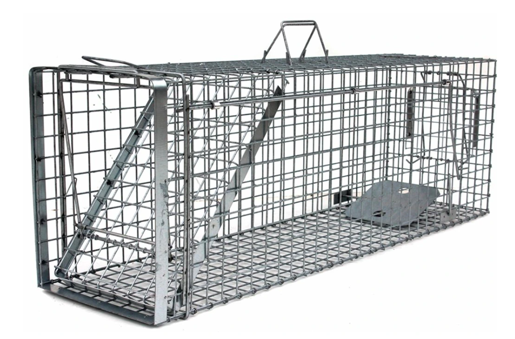 Agrofortel Profesionální past na lišky, kuny, vydry a kočky TRAP H120x34x42