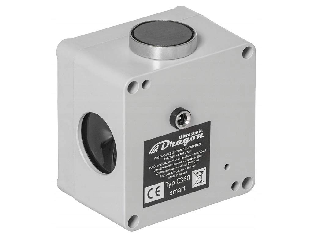 3D ultrazvukový plašič na kuny, myši a potkany DRAGON ULTRASONIC C360 SMART (obrázek 4)