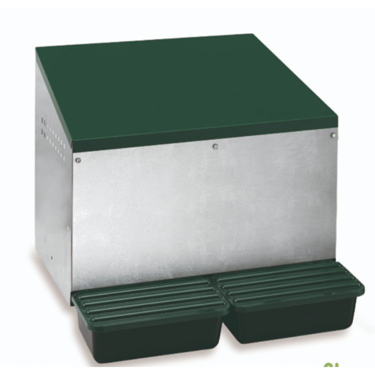 Snáškové hnízdo GAUN pro 2 nosnice na zahradě