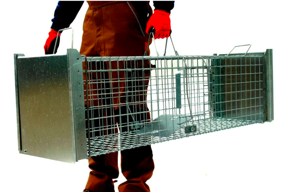 Agrofortel Profesionální past na lišky, kuny, vydry a kočky TRAP ST118x34x34V2 (obrázek 4)
