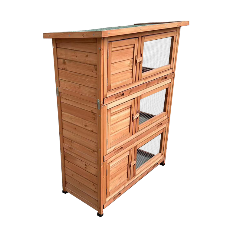 Agrofortel Dřevěná králíkárna NICE, 915x450x1160 mm