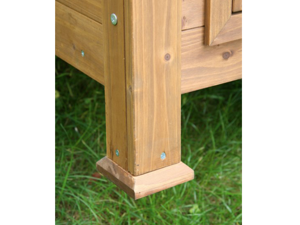 Kurník pro slepice, domek pro králíky KERBL 82807, 105x100x108 cm (obrázek 6)
