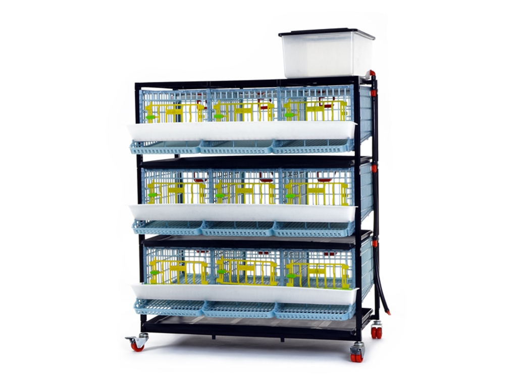 Bravson Klec pro křepelky CIMUKA BYK-03-3K