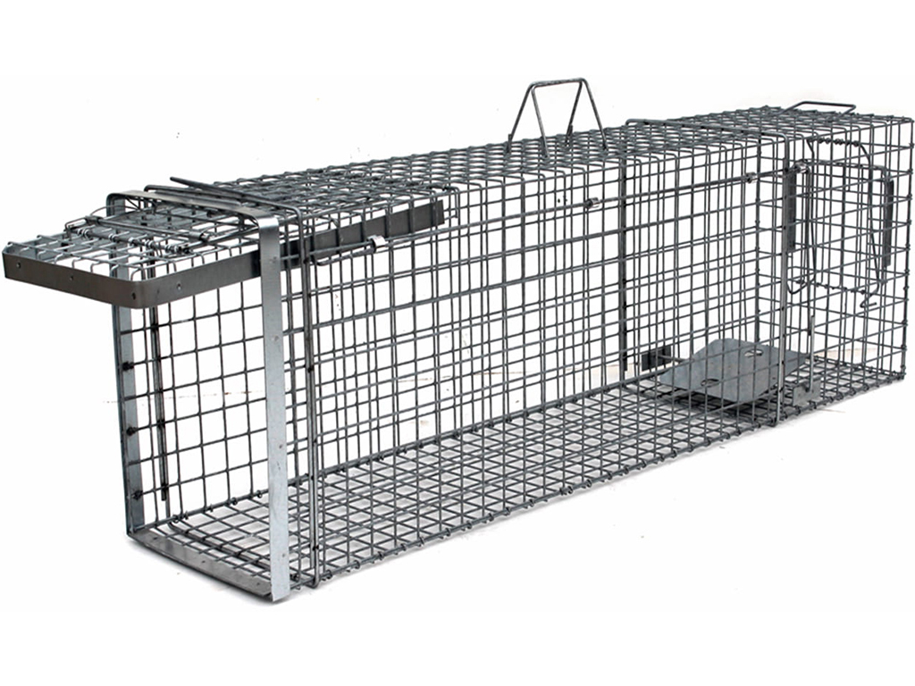 Zielolapka Profesionální past na lišky, kuny, vydry a kočky TRAP H120x34x42