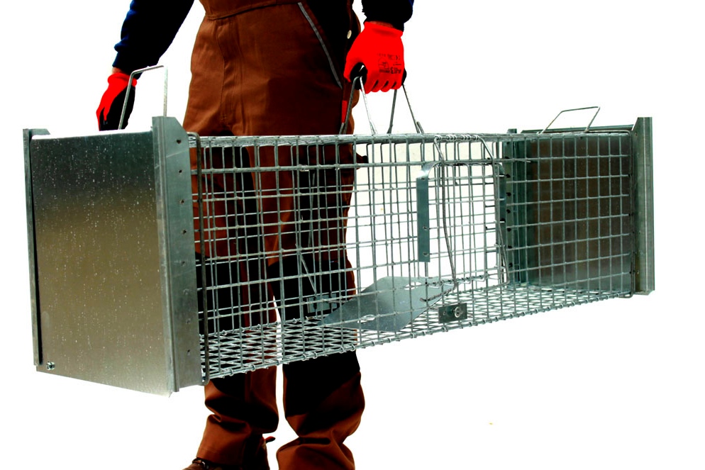 Zielolapka Profesionální past na lišky, kuny, vydry a kočky TRAP ST130x34x34V2 (obrázek 11)