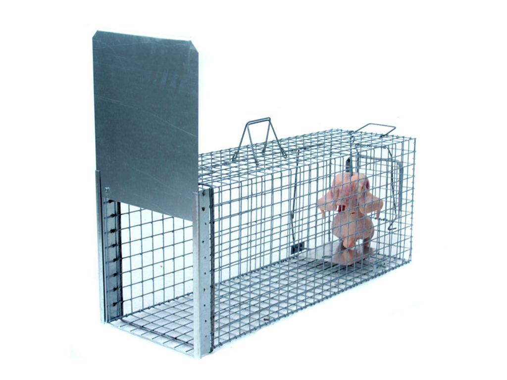 Zielolapka Profesionální past na lišky, kuny a kočky TRAP ST105x34x42