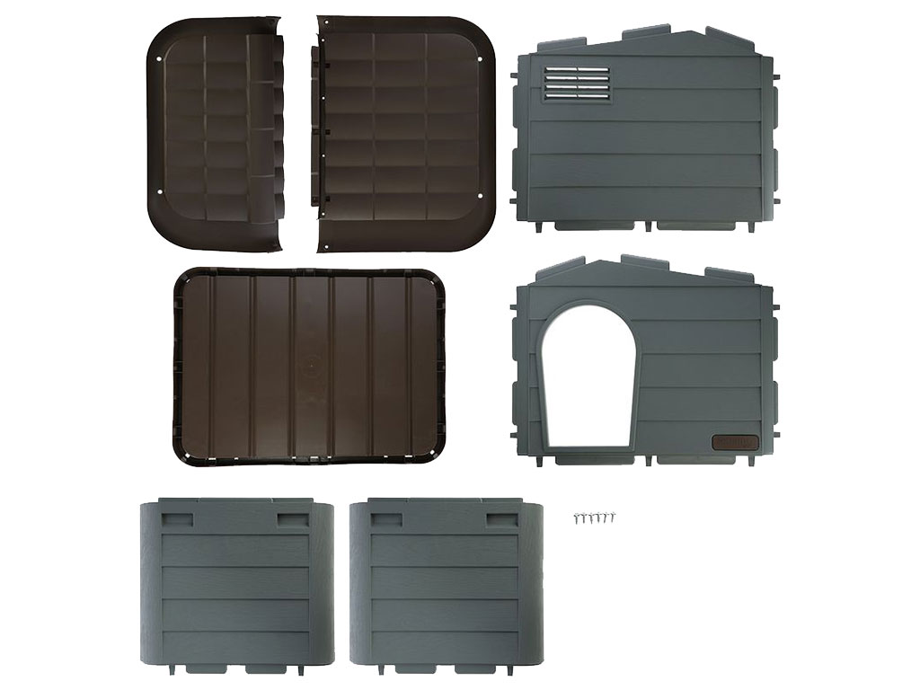 Domeček pro kočky KERBL 81341 PAOLA ECO, 60x51x41 cm (obrázek 8)