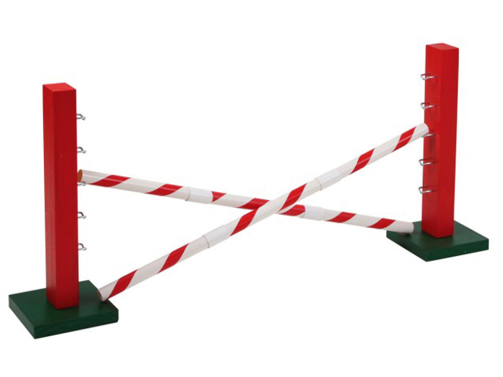Agility střední překážka pro králíky a jiné hlodavce KERBL 82859 UPRIGHT JUMP, 30x62cm (obrázek 3)