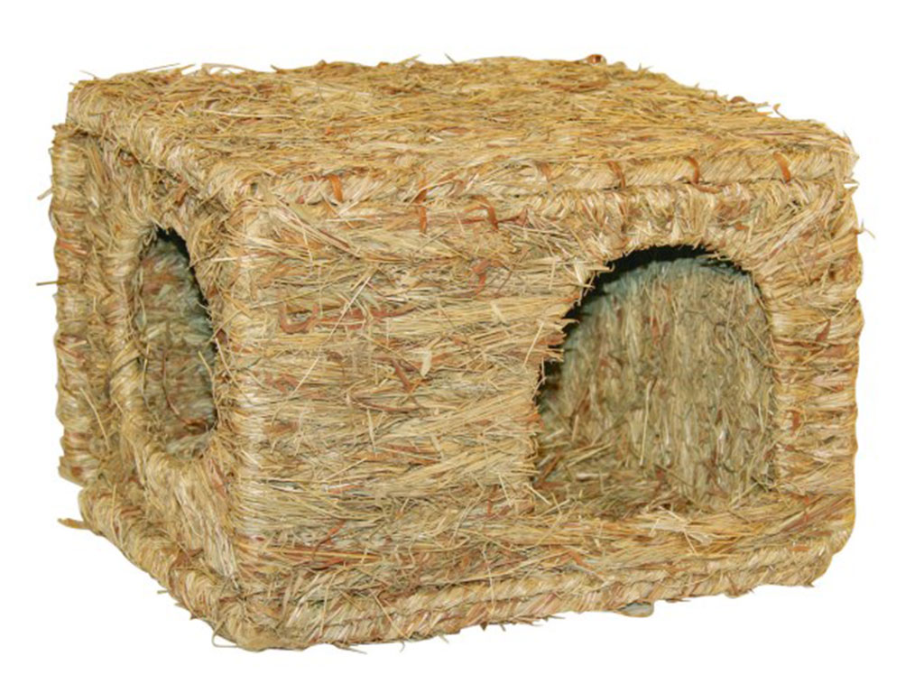 Domek pro králíky z trávy KERBL 82789 XL, 37x30x28 cm