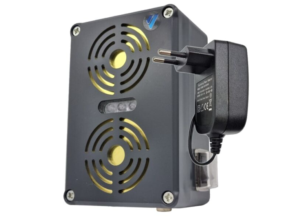 Bravson Vodotěsný, ultrazvukový odpuzovač na kuny, myši a potkany VIANO OD15 LED