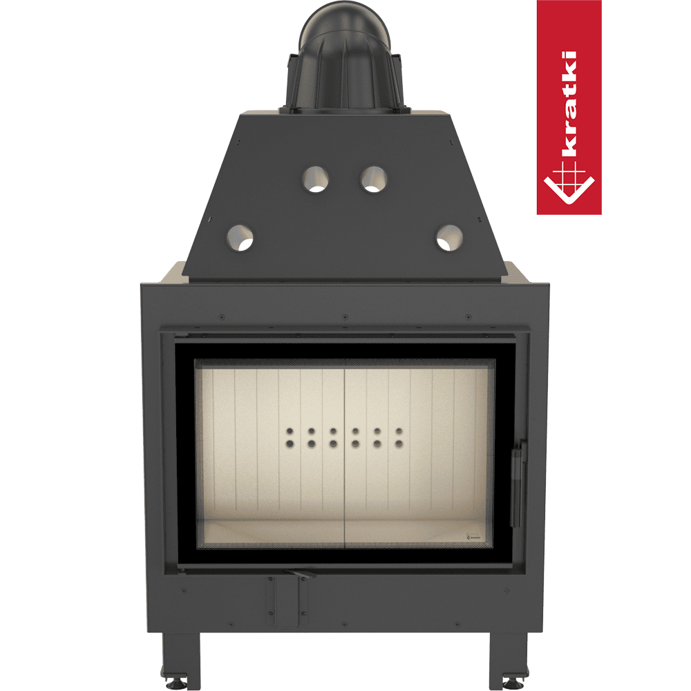 Krbová vložka KRATKI MBO 15 BS, levé ohýbané sklo s výsuvem